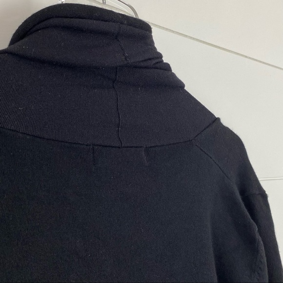 ZARA KNIT medium belted shawl cardigan sweater - Picture 9 of 10